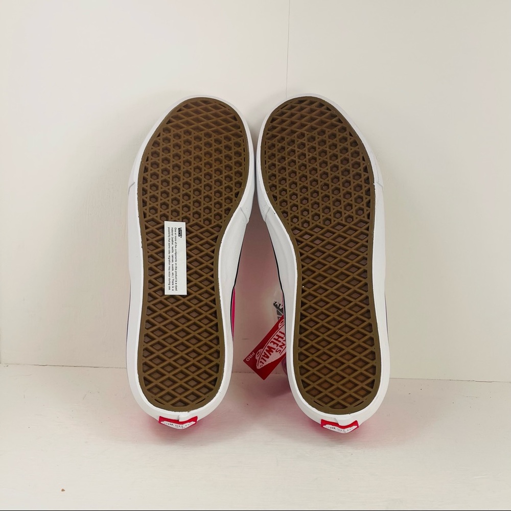 Vans Authentic Pro (Magenta Pink/Black) Suede/Canvas Sneaker Size 11 Men - Picture 7 of 8